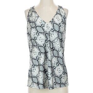 Boston Proper Sleeveless V-Neck Blouse